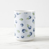 Mug Bleu Myrtilles Fruit   (Centre)