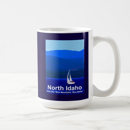 Mug Bleu nord de l'Idaho (Droite)