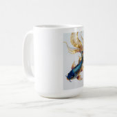 Mug bleu océan (Devant gauche)