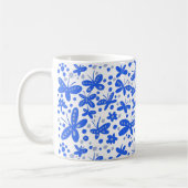 Mug Bleu papillon (Gauche)