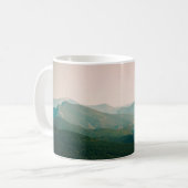 Mug Bleu par les montagnes (Devant gauche)