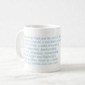 Mug Bleu parfait d'enfant de Zazzle (Devant gauche)