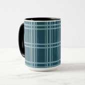 Mug Bleu plaid (Devant gauche)