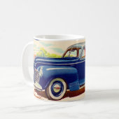 Mug bleu Plymouth 1941 (Devant gauche)