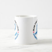 Mug Bleu pour quelqu'un que j'aime – Sensibilisation a (Centre)