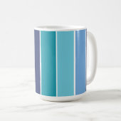 Mug Bleu rayé (Devant droit)