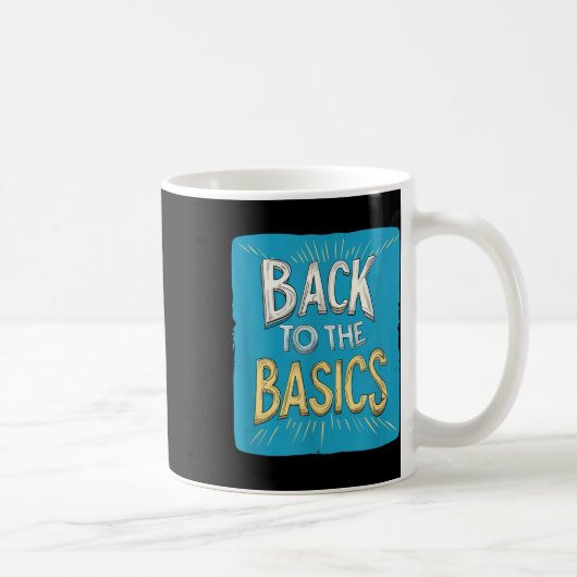 Mug Bleu Retour À La Tenue De Base (Droite)