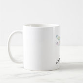 Mug Bleu rose (Gauche)