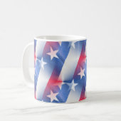 Mug bleu rouge (Devant gauche)