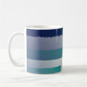 Mug bleu sarcelle gris ex pastel (Gauche)