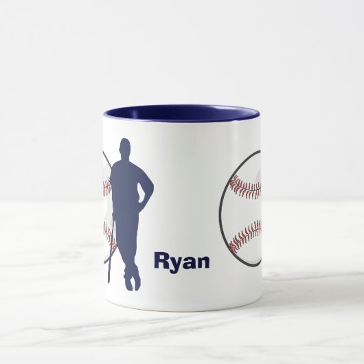 Mug Bleu Silhouette (Centre)