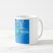 Mug Bleu solide (Devant droit)