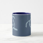 Mug bleu-tortue (Centre)