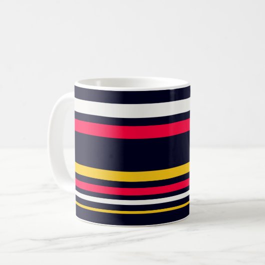 Mug Bleu Uniforme (Devant gauche)