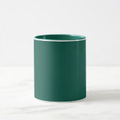 Mug Bleu-vert (roue chromatique) Vert mer profond (Centre)