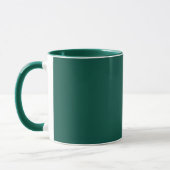 Mug Bleu-vert (roue chromatique) Vert mer profond (Gauche)