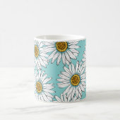 Mug Bleu Vintage marguerite (Centre)