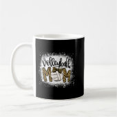Mug Bleu Volleyball Maman Leopard Fun Ball Maman Mothe (Gauche)
