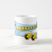 Mug Bleu Voyager Jet O Cartoon (Centre)