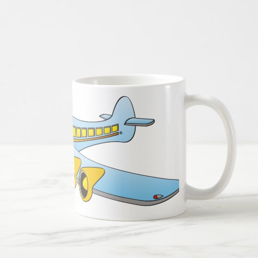 Mug Bleu Voyager Jet O Cartoon (Droite)