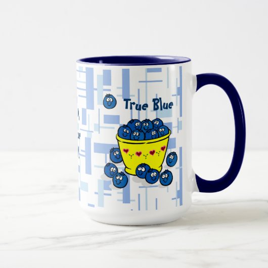Mug Bleu vrai (Droite)