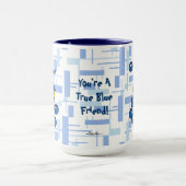 Mug Bleu vrai (Centre)
