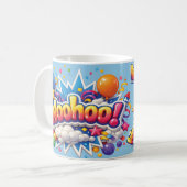 Mug Bleu Woohoo (Devant gauche)