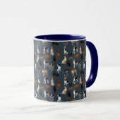 Mug BleuConhounds (Devant droit)
