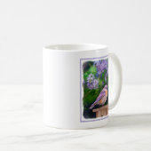 Mug Bleuet de l'Est en neige - Photo originale (Devant droit)