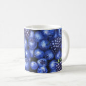 Mug Bleuets Bleuets Bleuets Aquarelle Baguette transpa (Devant droit)