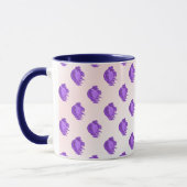 Mug Bleuets et crème Motif de fruits (Gauche)