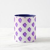 Mug Bleuets et crème Motif de fruits (Centre)