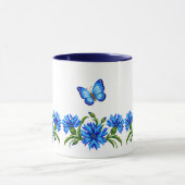 Mug Bleuets et Papillons (Centre)