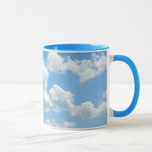 Mug Bleus de effacement (Droite)