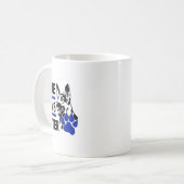 Mug Bleus Paws ; Chien de police ; Sticker (Devant gauche)