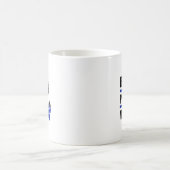 Mug Bleus Paws ; Chien de police ; Sticker (Centre)