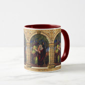 Mug Blind Tobit et épouse Anna, Religion Vintage (Devant droit)