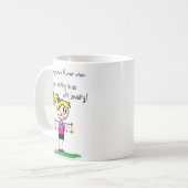 Mug Bling du coureur (Devant gauche)