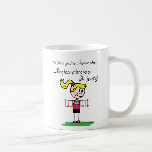Mug Bling du coureur (Droite)
