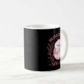 Mug Bling-in The New Year Cowgirl Disco Ball Happy New (Devant droit)