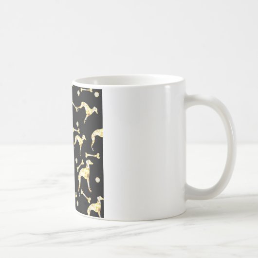 MUG BLING LÉVRIER (Droite)