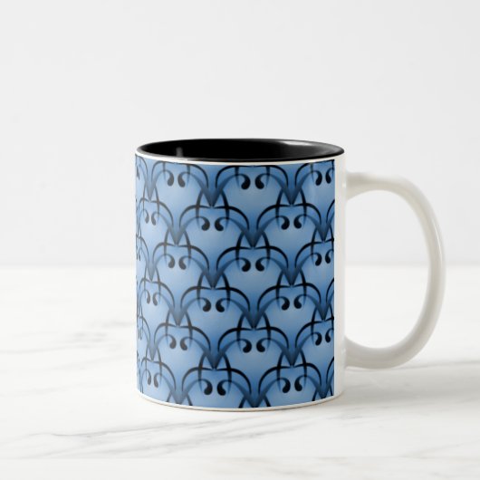 Mug Bliss, Bleu Doux (Droit)