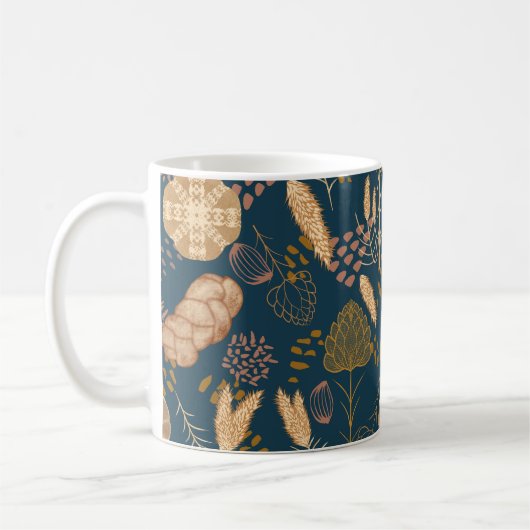 Mug Bliss de boulangerie : Pain et orge d'art, Turquoi (Gauche)
