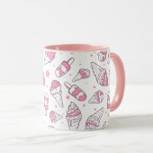 Mug Bliss de crème glacée estivale (Devant droit)
