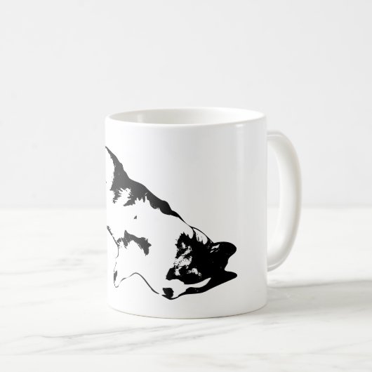 Mug Bliss du ventre (Devant droit)