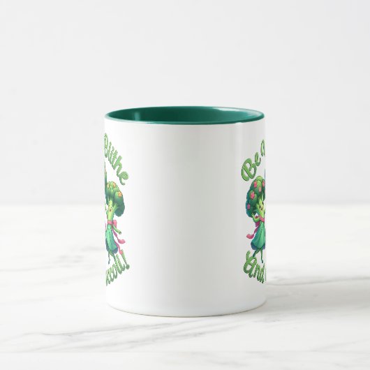 Mug Blithe Et Brocoli (Centre)