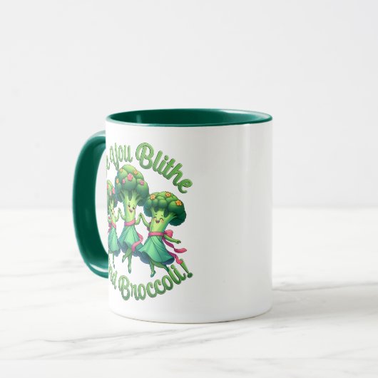 Mug Blithe Et Brocoli (Devant gauche)