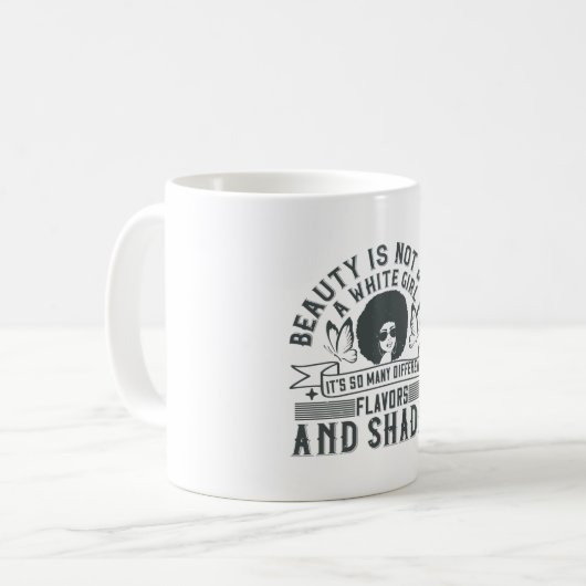 Mug BLM - Différentes saveurs et nuances (Devant gauche)