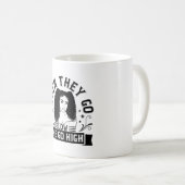 Mug BLM - Quand ils sont bas nous sommes élevés (Devant droit)