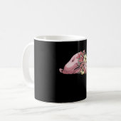 Mug Blobfish aux fleurs (Devant gauche)